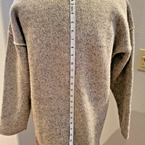 Wool Knit Grey Sweater Pullover Women’s Eddie Bauer, Sz. Sm - Picture 10 of 14
